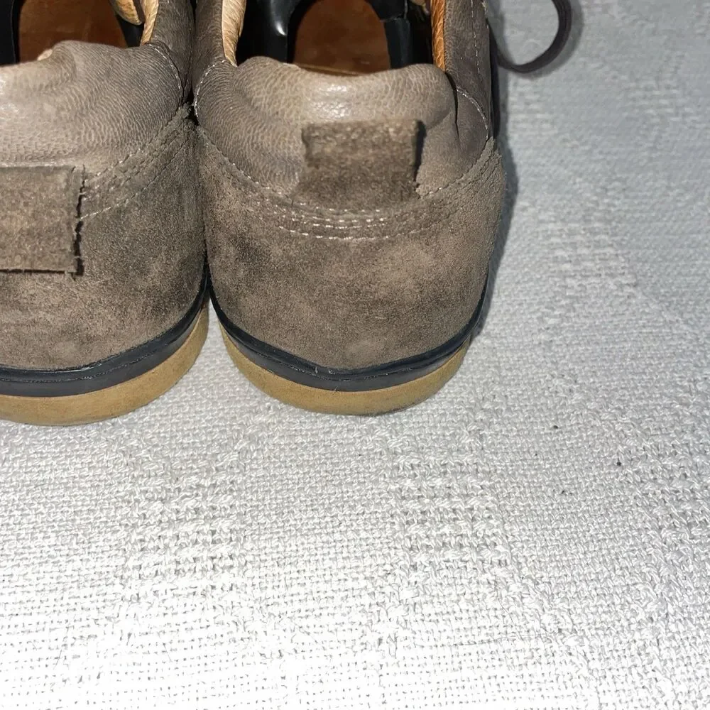 True Religion Men’s Casual Sneakers Size 11 M Brown Leather Going Out Party Fun